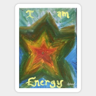 I Am Energy Sticker